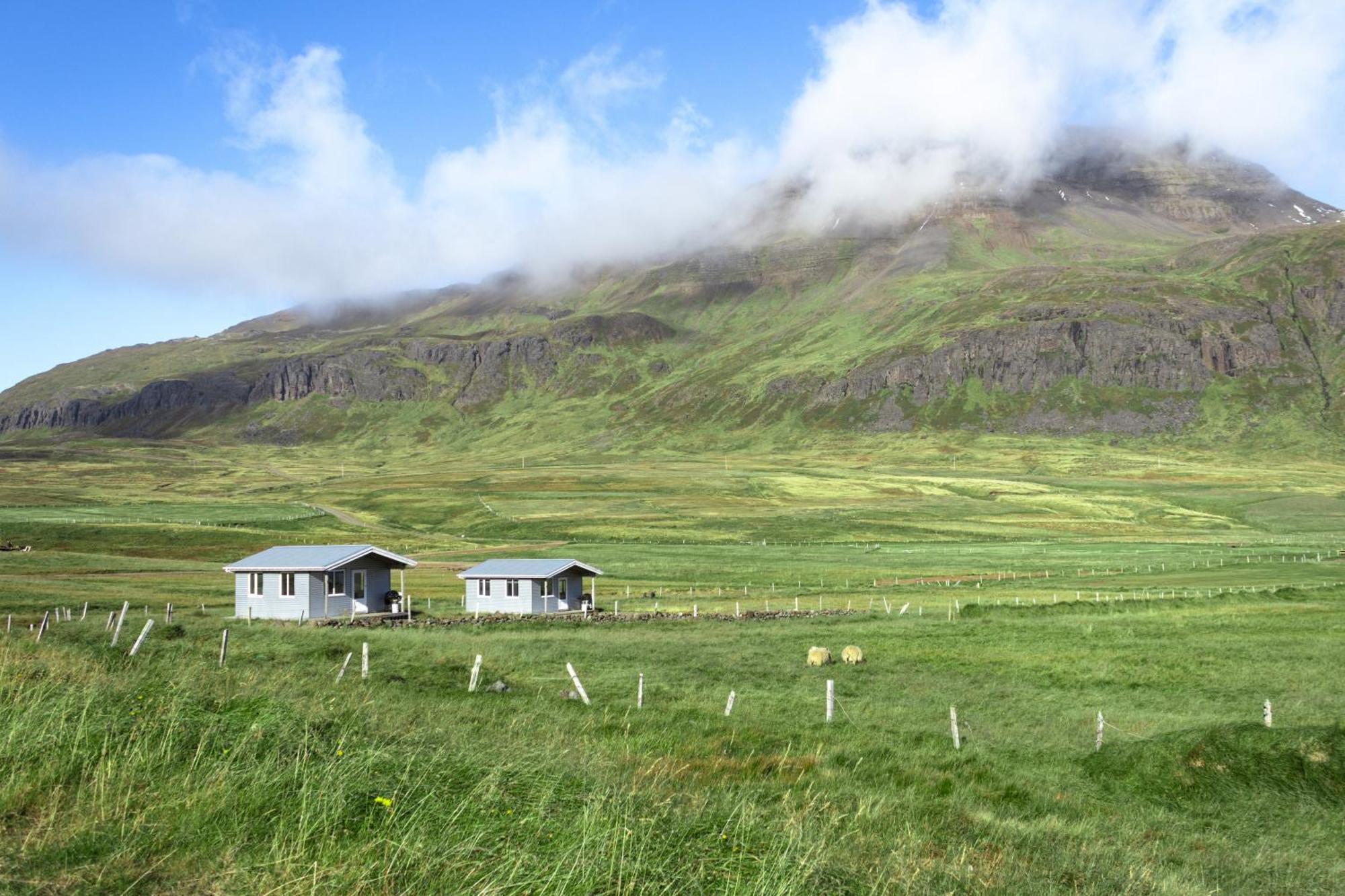 厄尔达丁德尔小屋酒店 Northurfjorthur 外观 照片